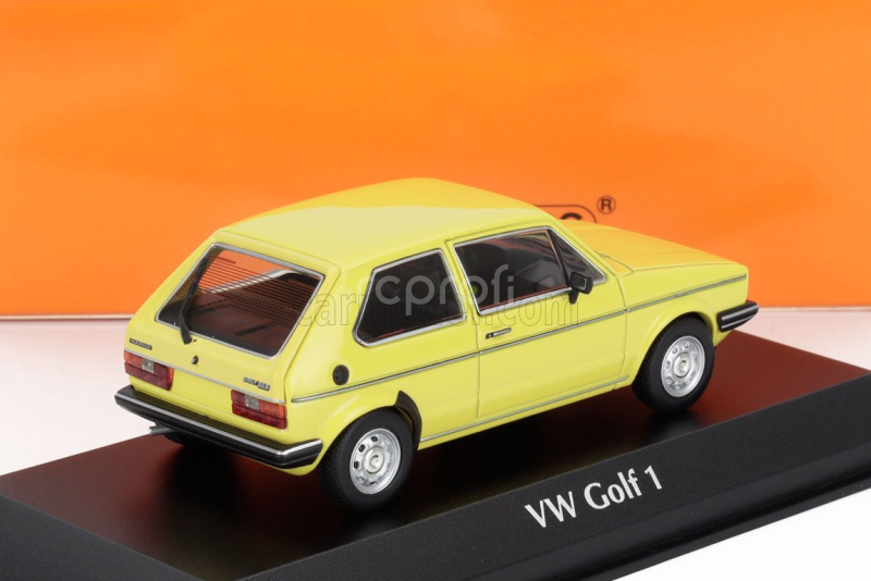 Minichamps Volkswagen Golf Mki 1980 1:43 Žlutá