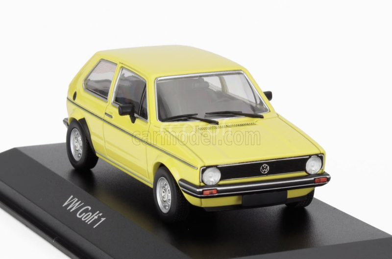 Minichamps Volkswagen Golf Mki 1980 1:43 Žlutá