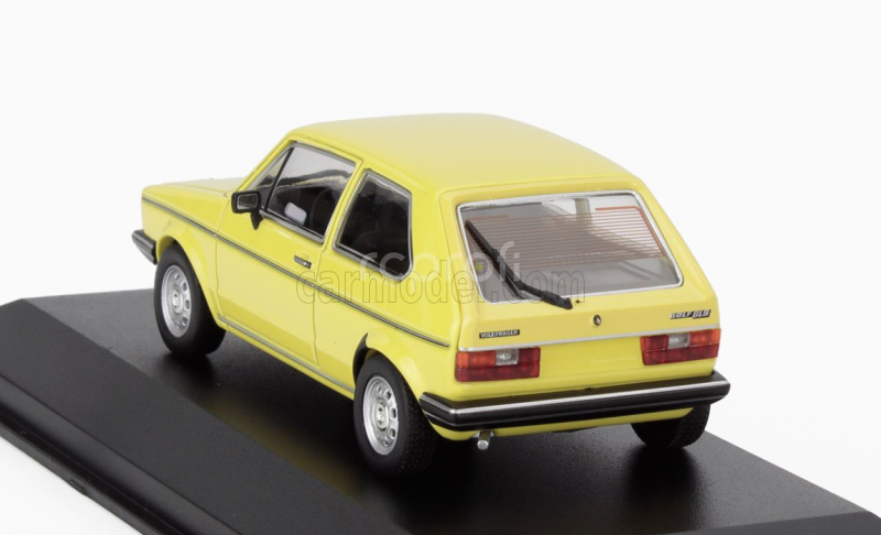 Minichamps Volkswagen Golf Mki 1980 1:43 Žlutá