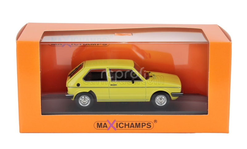 Minichamps Volkswagen Golf Mki 1980 1:43 Žlutá