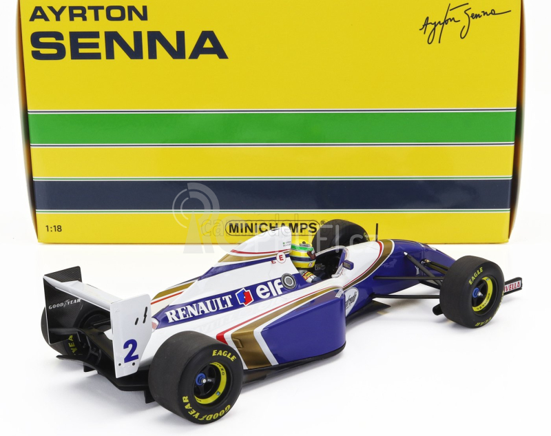 Minichamps Williams F1 Fw16 Team Rothmans Renault N 2 1:18, modrobílá