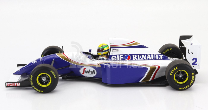 Minichamps Williams F1 Fw16 Team Rothmans Renault N 2 1:18, modrobílá