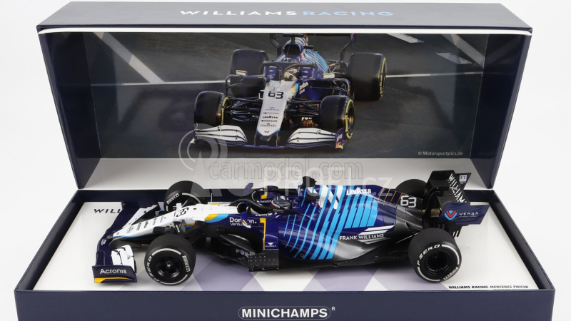 Minichamps Williams F1 Fw43b Mercedes M12 Eq Power+ Williams Racing N 63 1:18
