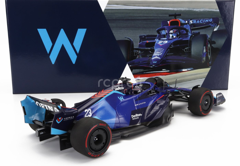 Minichamps Williams F1 Fw44 Team Williams Racing N 23 Bahrain Gp 2022 Alexander Albon 1:18 Blue