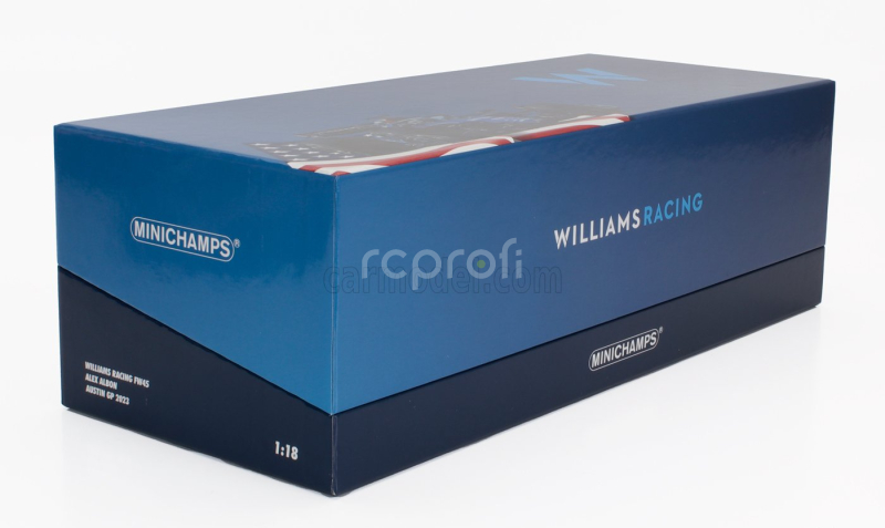 Minichamps Williams F1  Fw45 Team Williams Racing Gulf N 23 Austin Usa Gp 2023 Alexander Albon 1:18 Modrá Černá