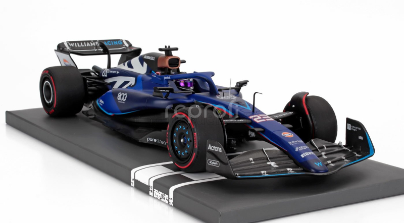 Minichamps Williams F1  Fw45 Team Williams Racing N 23 (800th Gp) British Gp 2023 Alexander Albon 1:18 Blue