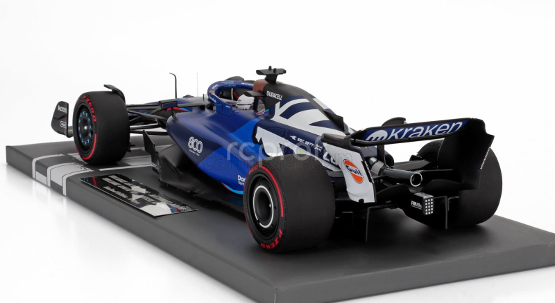 Minichamps Williams F1  Fw45 Team Williams Racing N 23 (800th Gp) British Gp 2023 Alexander Albon 1:18 Blue