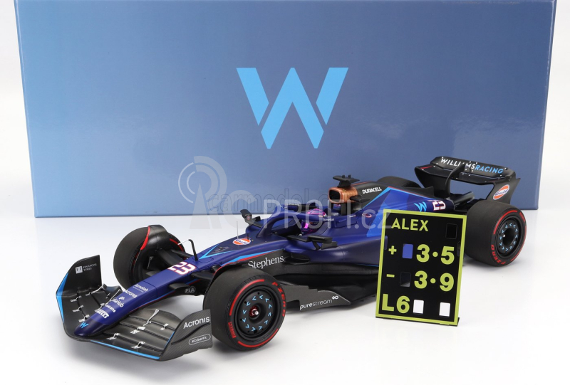 Minichamps Williams F1  Fw45 Team Williams Racing N 23 Season 2023 Alexander Albon 1:18 Blue