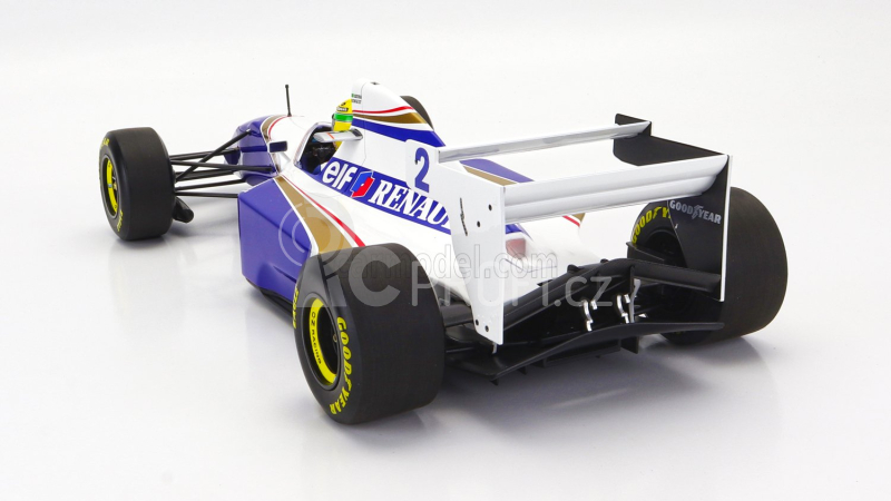 Minichamps Williams F1  Renault Elf Fw16 N 2 Pole Position Japan Pacific Gp 1994 Ayrton Senna 1:12 Modrá Bílá