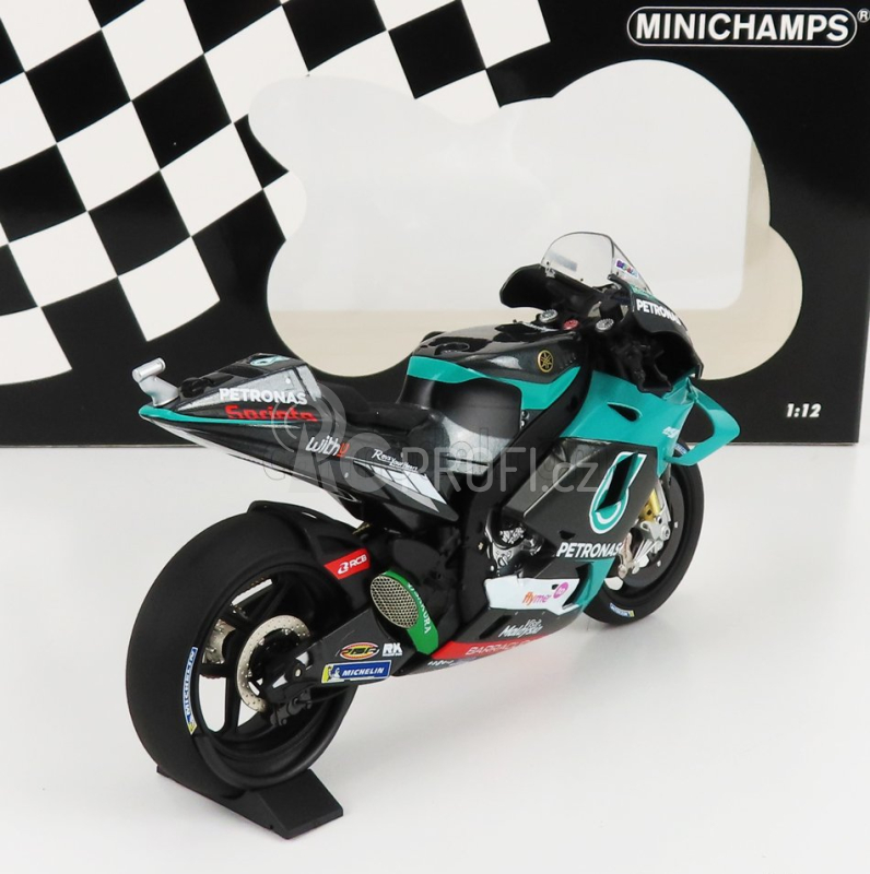 Minichamps Yamaha Yzr-m1 Team Petronas Sepang Racing N 21 1:12, zelená
