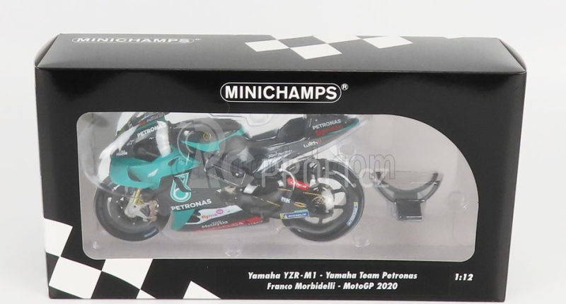 Minichamps Yamaha Yzr-m1 Team Petronas Sepang Racing N 21 1:12, zelená