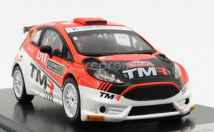 Minipartes Ford england Fiesta R5 N 31 Rally Montecarlo 2019 T.katsuta - D.barrit 1:43 Oranžová Bílá