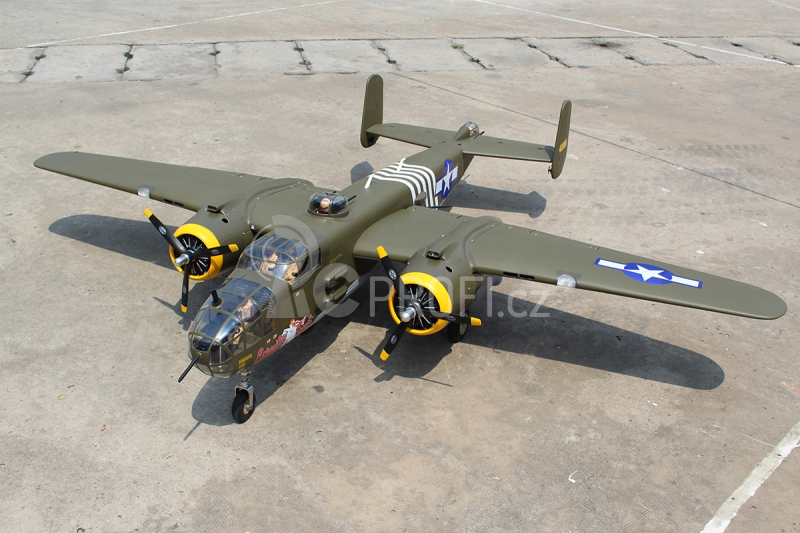 RC letadlo Mitchel B-25 2,41m (Zatahovací podvozek)