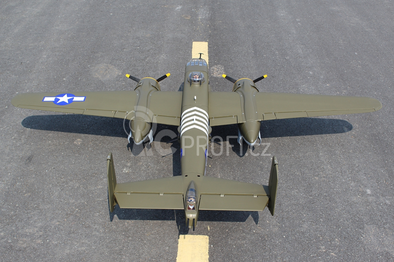RC letadlo Mitchel B-25 2,41m (Zatahovací podvozek)