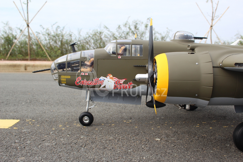 RC letadlo Mitchel B-25 2,41m (Zatahovací podvozek)