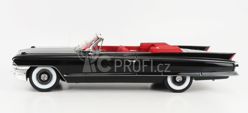 Mitica Cadillac Eldorado Biarritz Convertible Open 1962 1:18 Black