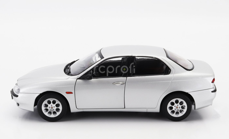 Mitica-diecast Alfa romeo 156 2.0 Twin Spark 1997 - Black Interior 1:18 Silver 612