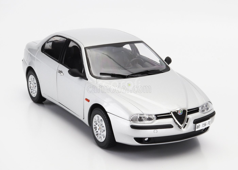 Mitica-diecast Alfa romeo 156 2.0 Twin Spark 1997 - Black Interior 1:18 Silver 612