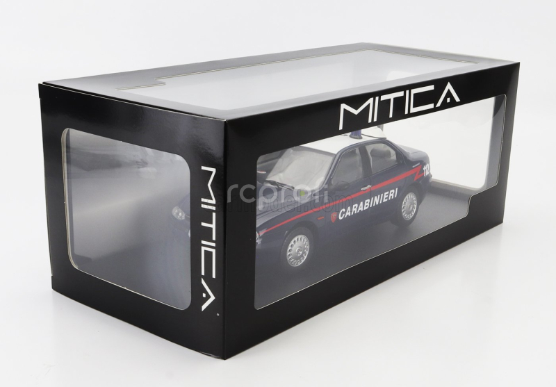 Mitica-diecast Alfa romeo 156 2.0 Twin Spark Carabinieri 1997 1:18 Modrá Bílá