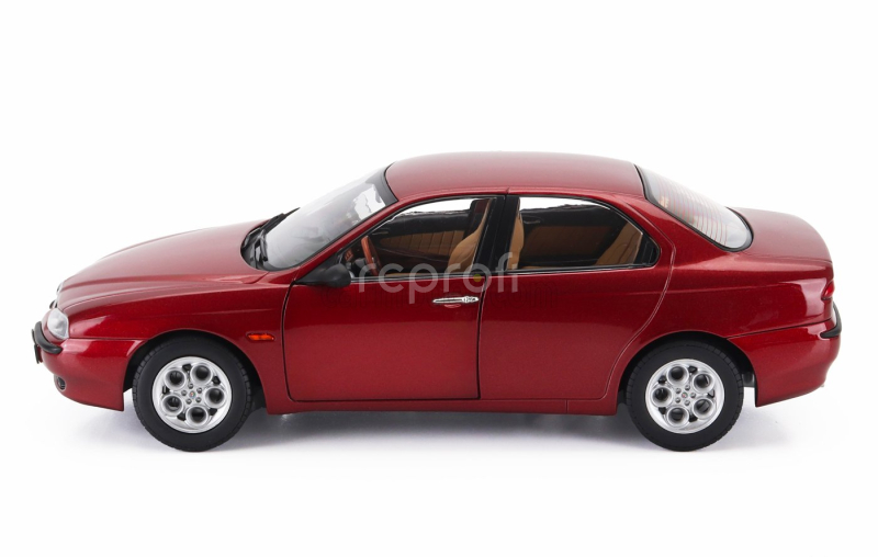 Mitica-diecast Alfa romeo 156 2.5 V6 24v 1997 – Beige Interior 1:18 Rosso Proteo Met Red