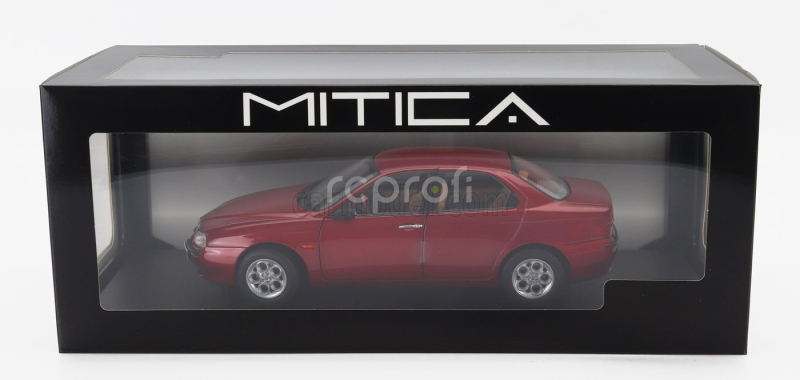 Mitica-diecast Alfa romeo 156 2.5 V6 24v 1997 – Beige Interior 1:18 Rosso Proteo Met Red