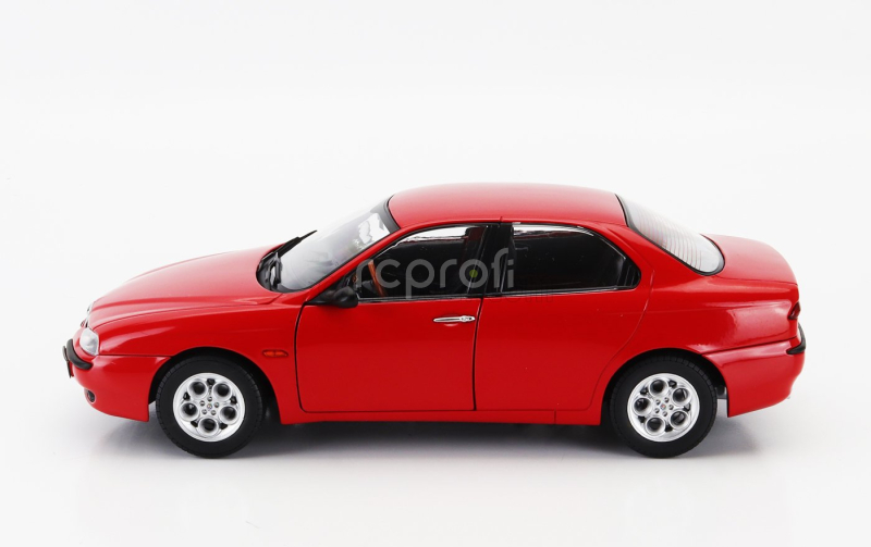 Mitica-diecast Alfa romeo 156 2.5 V6 24v 1997 – Black Interior 1:18 Rosso Alfa Red