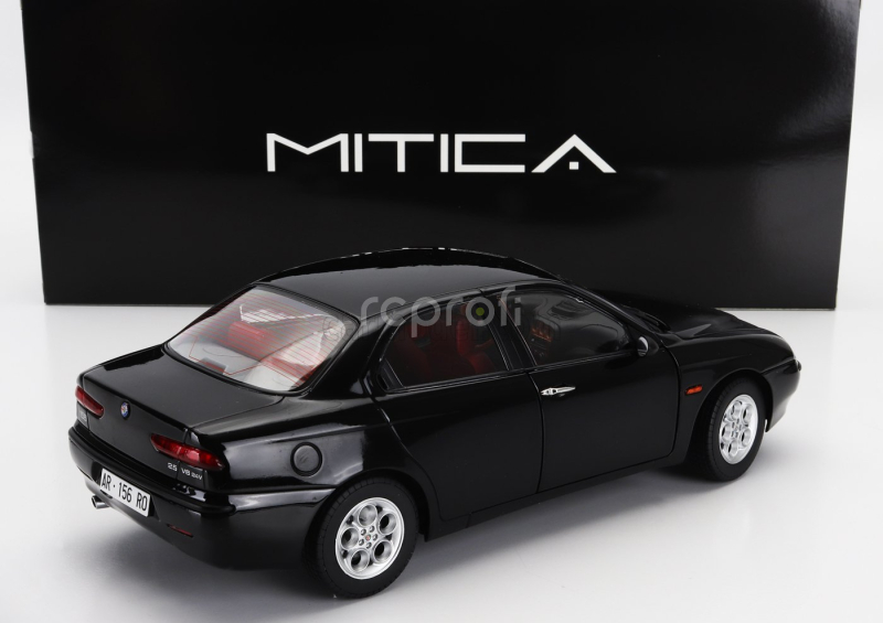 Mitica-diecast Alfa romeo 156 2.5 V6 24v 1997 – Red Interior 1:18 Black 601 Nero