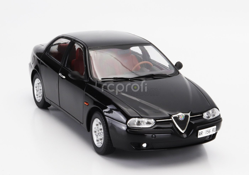 Mitica-diecast Alfa romeo 156 2.5 V6 24v 1997 – Red Interior 1:18 Black 601 Nero