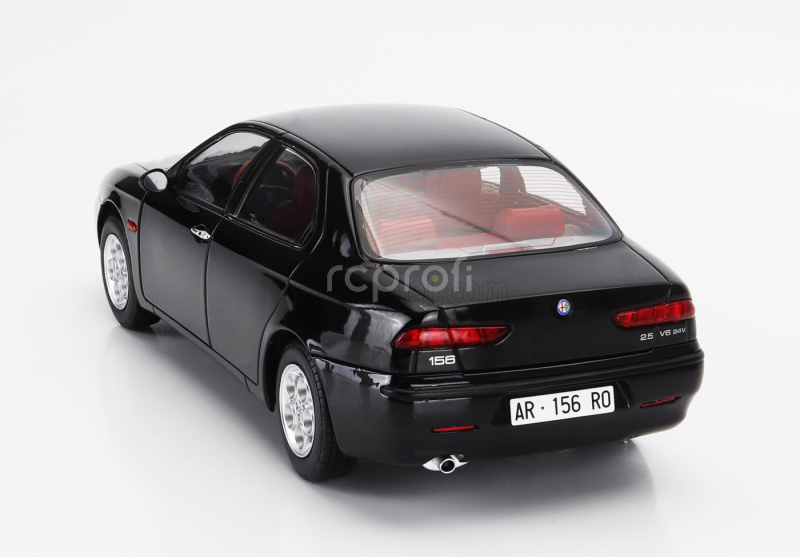 Mitica-diecast Alfa romeo 156 2.5 V6 24v 1997 – Red Interior 1:18 Black 601 Nero