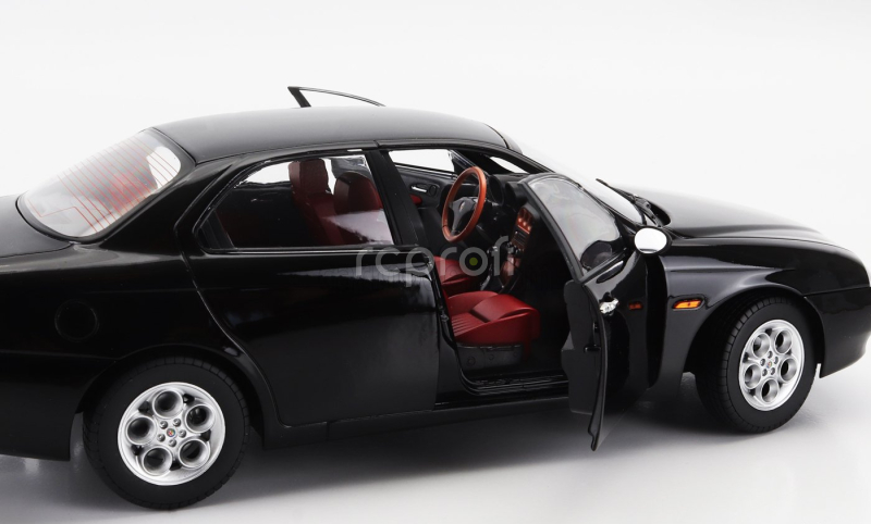 Mitica-diecast Alfa romeo 156 2.5 V6 24v 1997 – Red Interior 1:18 Black 601 Nero
