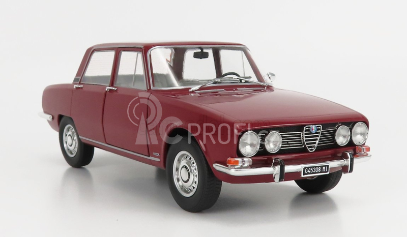 Mitica-diecast Alfa romeo 1750 Berlina 1-series 1968 1:18 Prugna 525