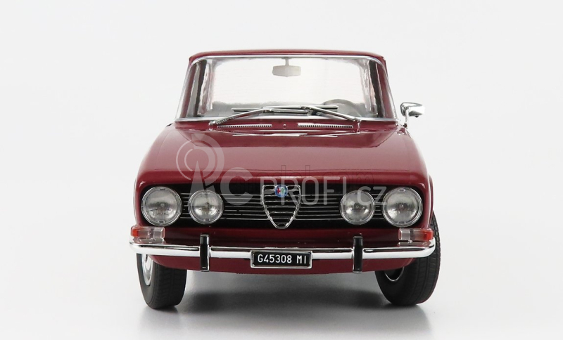 Mitica-diecast Alfa romeo 1750 Berlina 1-series 1968 1:18 Prugna 525