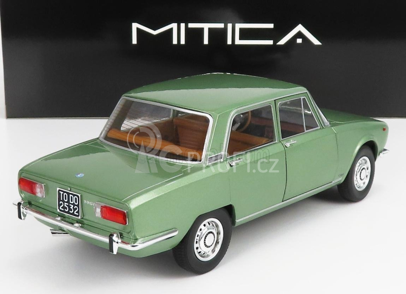 Mitica-diecast Alfa romeo 1750 Berlina 2-series 1969 1:18 Verde Oliva - Olivově Zelená Met