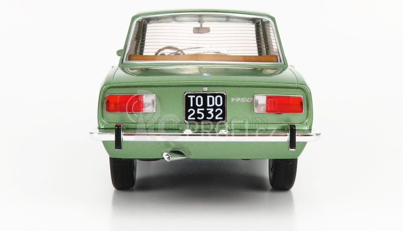 Mitica-diecast Alfa romeo 1750 Berlina 2-series 1969 1:18 Verde Oliva - Olivově Zelená Met