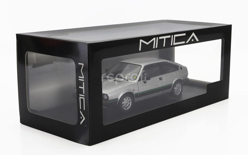 Mitica-diecast Alfa romeo Alfa Romeo Sprint 1.5 Quadrifoglio Verde 1983 1:18 Grigio Nisida Met Grey