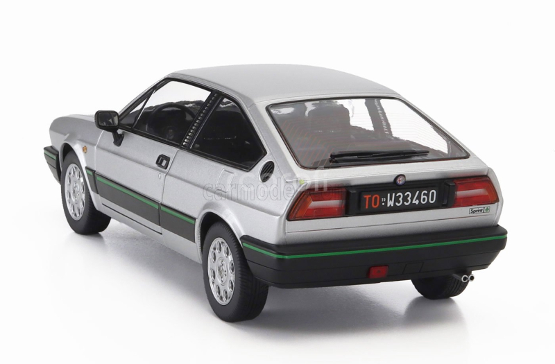 Mitica-diecast Alfa romeo Alfa Romeo Sprint 1.5 Quadrifoglio Verde 1983 1:18 Grigio Nisida Met Grey