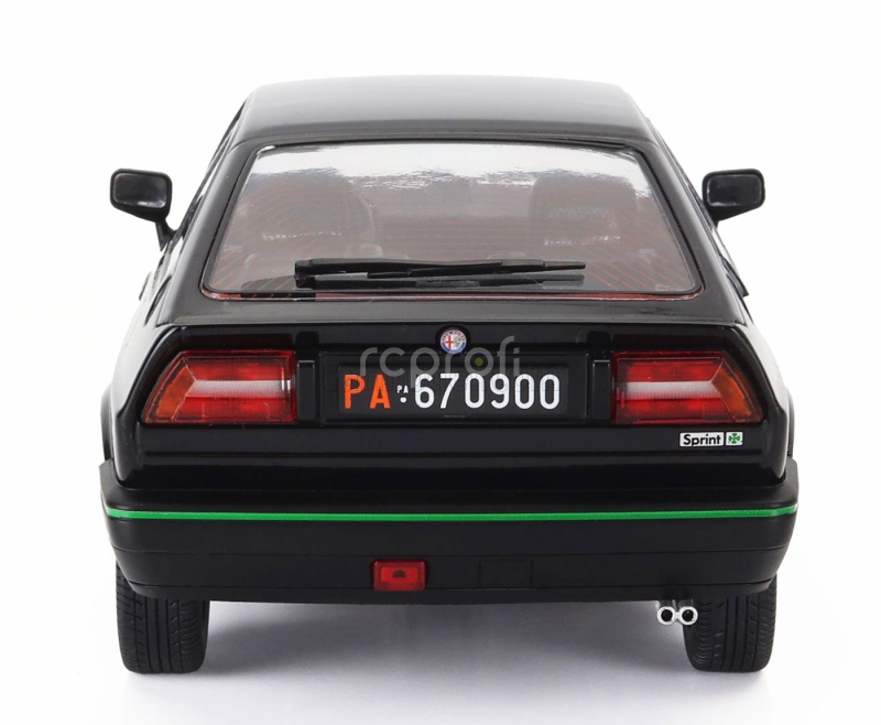 Mitica-diecast Alfa romeo Alfa Romeo Sprint 1.5 Quadrifoglio Verde 1983 1:18 Nero Black