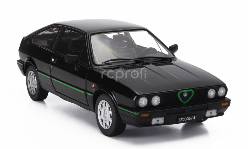 Mitica-diecast Alfa romeo Alfa Romeo Sprint 1.5 Quadrifoglio Verde 1983 1:18 Nero Black