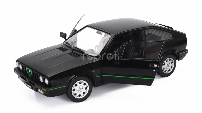 Mitica-diecast Alfa romeo Alfa Romeo Sprint 1.5 Quadrifoglio Verde 1983 1:18 Nero Black