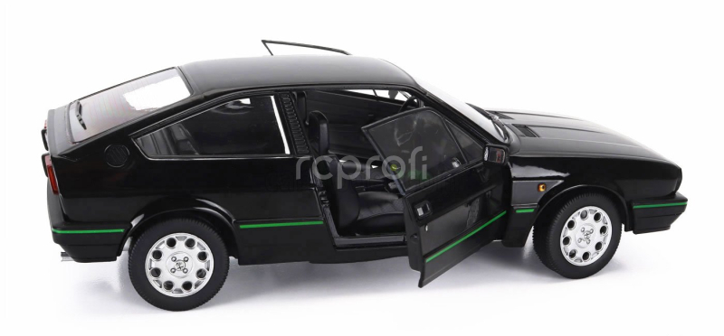 Mitica-diecast Alfa romeo Alfa Romeo Sprint 1.5 Quadrifoglio Verde 1983 1:18 Nero Black