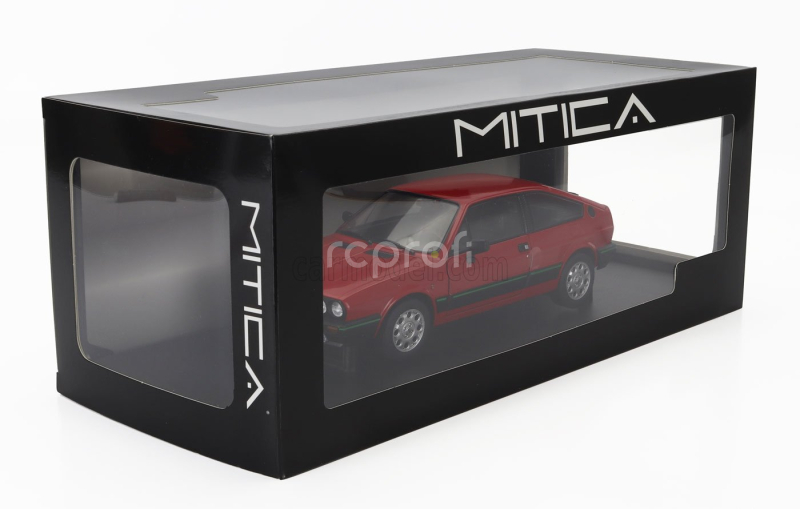 Mitica-diecast Alfa romeo Alfa Romeo Sprint 1.5 Quadrifoglio Verde 1983 1:18 Rosso Alfa Red