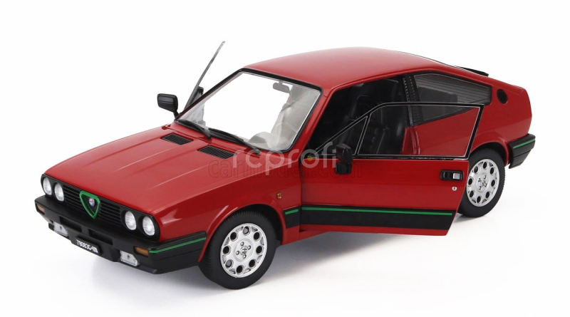 Mitica-diecast Alfa romeo Alfa Romeo Sprint 1.5 Quadrifoglio Verde 1983 1:18 Rosso Alfa Red