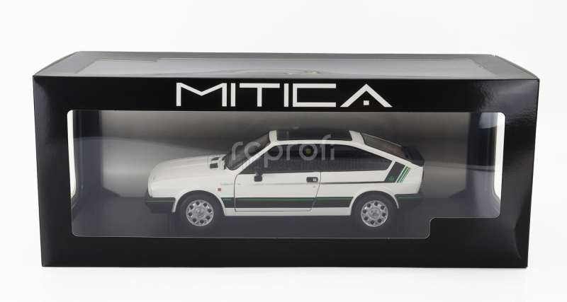 Mitica-diecast Alfa romeo Alfa Romeo Sprint 1.5 Quadrifoglio Verde Balocco 1984 1:18 Bianco Capodimonte - Bílá