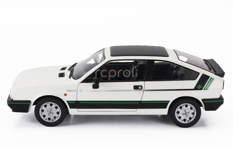 Mitica-diecast Alfa romeo Alfa Romeo Sprint 1.5 Quadrifoglio Verde Balocco 1984 1:18 Bianco Capodimonte - Bílá