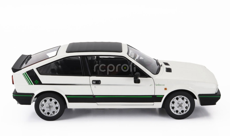 Mitica-diecast Alfa romeo Alfa Romeo Sprint 1.5 Quadrifoglio Verde Balocco 1984 1:18 Bianco Capodimonte - Bílá
