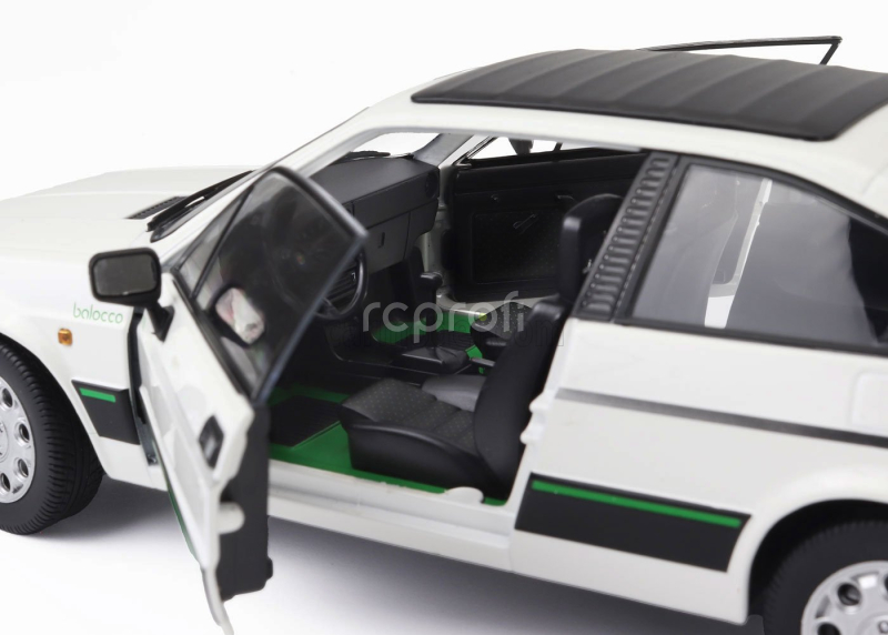 Mitica-diecast Alfa romeo Alfa Romeo Sprint 1.5 Quadrifoglio Verde Balocco 1984 1:18 Bianco Capodimonte - Bílá