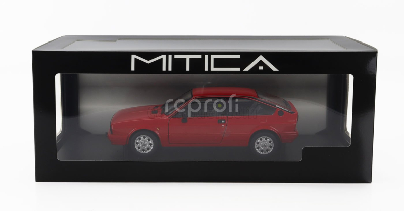 Mitica-diecast Alfa romeo Alfa Romeo Sprint 1.5 Quadrifoglio Verde Grand-prix 1986 1:18 Rosso Alfa Red