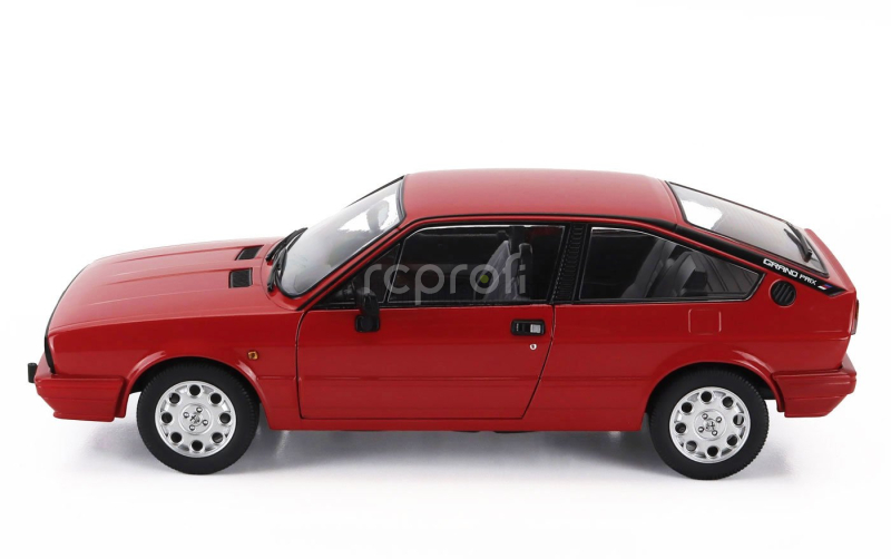 Mitica-diecast Alfa romeo Alfa Romeo Sprint 1.5 Quadrifoglio Verde Grand-prix 1986 1:18 Rosso Alfa Red