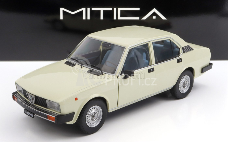 Mitica-diecast Alfa romeo Alfetta Berlina 2000l 1978 1:18 Ivory 103