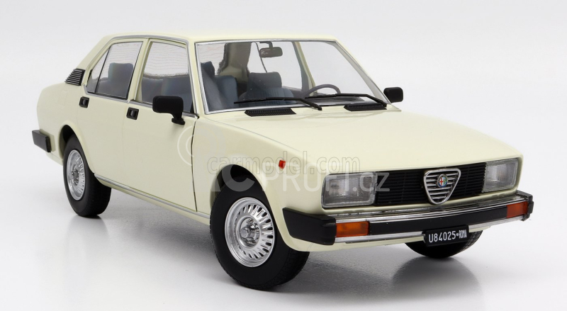 Mitica-diecast Alfa romeo Alfetta Berlina 2000l 1978 1:18 Ivory 103